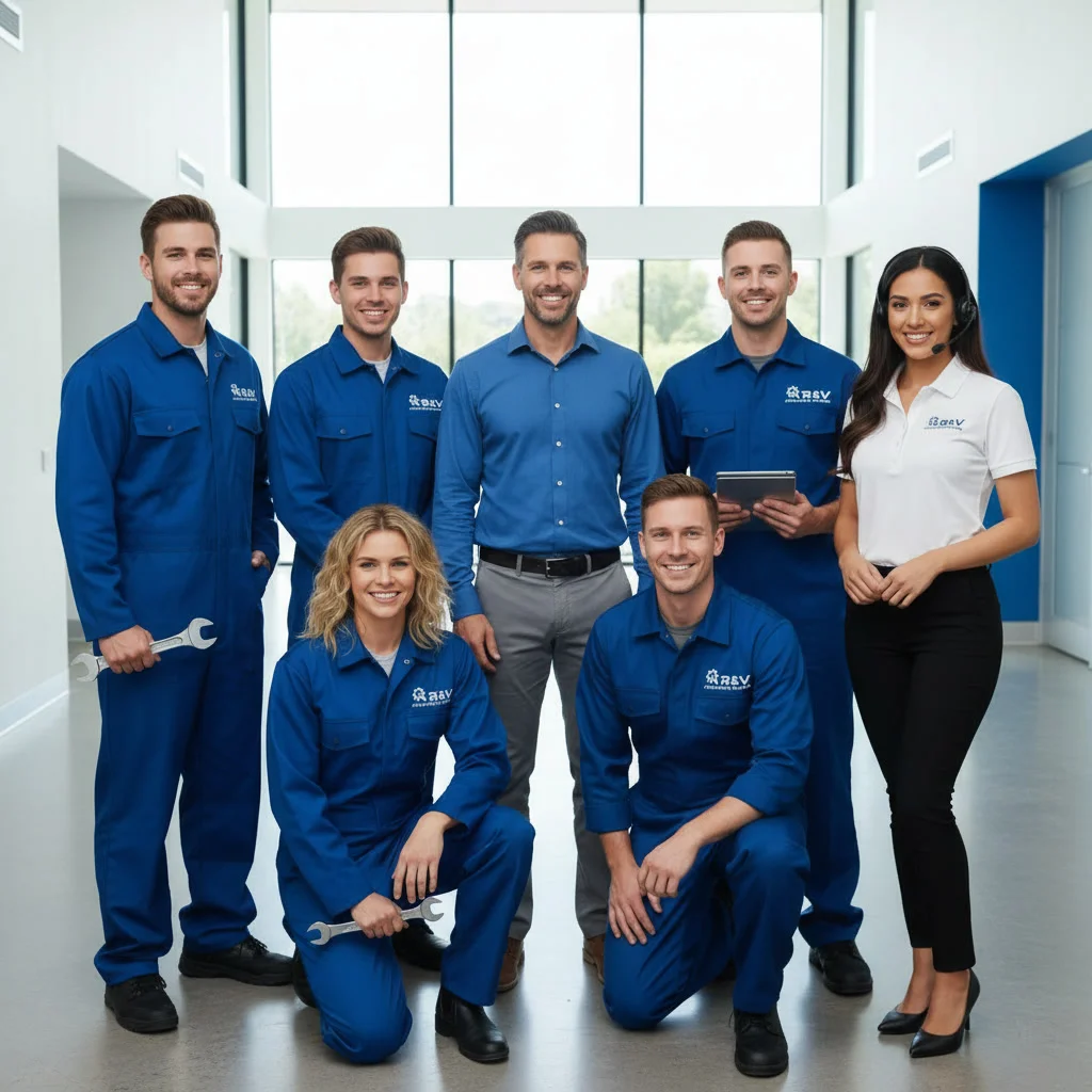 Expert team of R and V Appliances Repair technicians in Mississauga ready to provide local appliance repair service